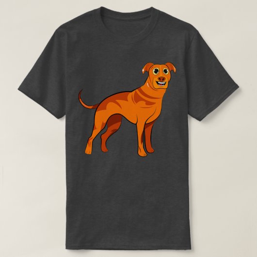 Rhodesian Ridgeback Dog T-Shirt (Design vorne)