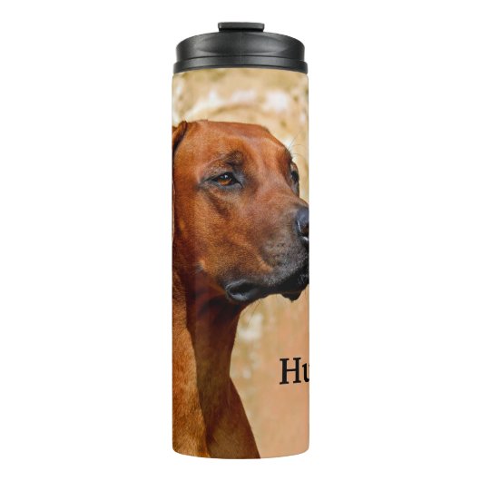 Rhodesian Ridgeback Dog Thermosbecher (Vorderseite)