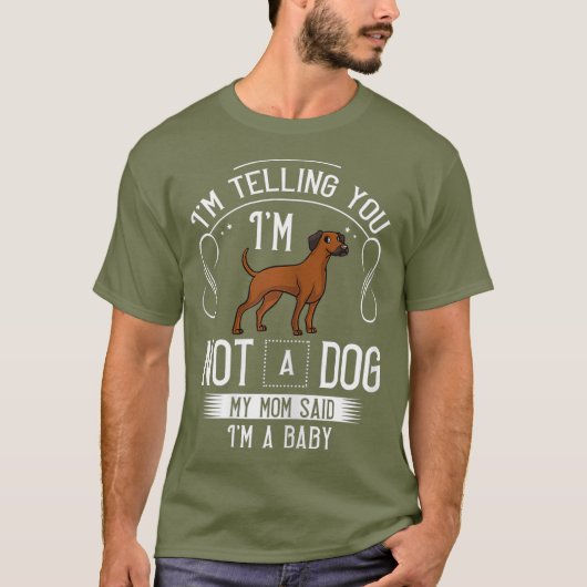 Rhodesian Ridgeback Dog Welpen Eigentümer Lover _4 T-Shirt (Vorderseite)