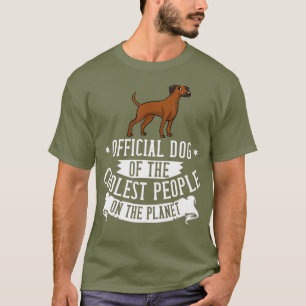 Rhodesian Ridgeback Dog Welppies Owner Lover T-Shirt