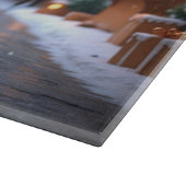 Rhodesian Ridgeback Dogs Christmas Snow Holiday Schneidebrett (Ecke)