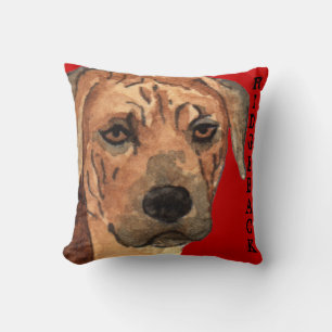 Rhodesian Ridgeback Farbblock Kissen