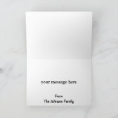 Rhodesian Ridgeback Feiertagskarte (Innenseite)