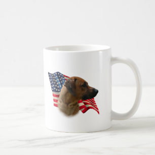 Rhodesian Ridgeback Flag Kaffeetasse