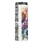 Rhodesian Ridgeback Floral Harmony Thermosbecher (Rückseite)
