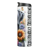 Rhodesian Ridgeback Floral Harmony Thermosbecher (Nach rechts gedreht)
