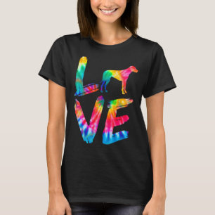 Rhodesian Ridgeback Gefärbte Krawatte Liebe Dog Ma T-Shirt