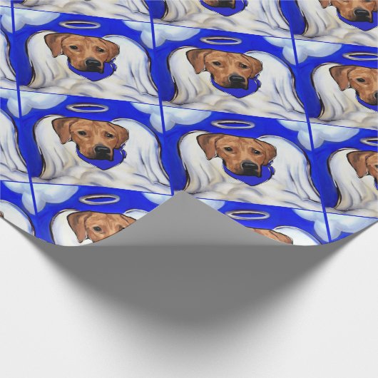 Rhodesian Ridgeback Geschenkpapier (Ecke)
