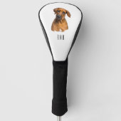 Rhodesian Ridgeback Golf Headcover (Vorderseite)