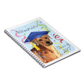 Rhodesian Ridgeback Graduate Notizblock (Rechte Seite)