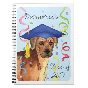 Rhodesian Ridgeback Graduate Notizblock