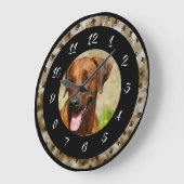 RHODESIAN RIDGEBACK GROßE WANDUHR (Winkel)