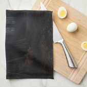 Rhodesian Ridgeback Halloween Beängstigend Geschirrtuch (Viertel Falte)