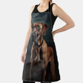 Rhodesian Ridgeback Halloween Gruselig Schürze (InSitu)