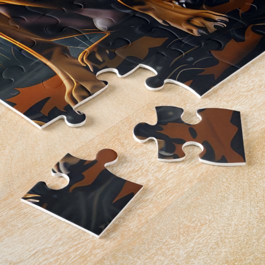 Rhodesian Ridgeback Halloween Spooky Puzzle (Seite)