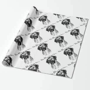 Rhodesian Ridgeback Happy Face Geschenkpapier