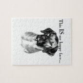 Rhodesian Ridgeback Happy Face Puzzle (Horizontal)