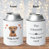 Rhodesian Ridgeback Haustier Wedding Can Cooler Dosenkühler
