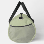 Rhodesian Ridgeback Head Bunte Blume Grün Duffle Bag (Rechts)