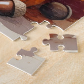Rhodesian Ridgeback Herbst Erntedank Art Puzzle (Seite)