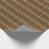 Rhodesian Ridgeback Herbsternte Erntedank Geschenkpapier (Ecke)