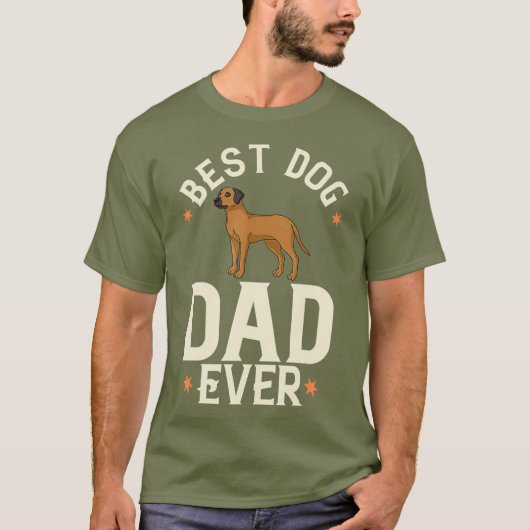 Rhodesian Ridgeback Hund Welpen Besitzer Liebhaber T-Shirt (Vorderseite)