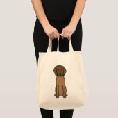 Rhodesian Ridgeback HundeCartoon Tragetasche (Vorderseite (Produkt))