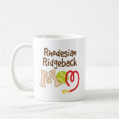 Rhodesian Ridgeback Hundezucht-Mama-Geschenk Kaffeetasse (Links)