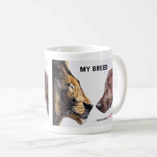 Rhodesian Ridgeback Kaffeetasse (VorderseiteRechts)