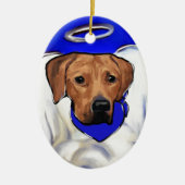 Rhodesian Ridgeback Keramikornament (Vorne)