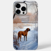 Rhodesian Ridgeback Let It Snow Christmas Case-Mate iPhone Hülle (Rückseite)