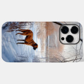 Rhodesian Ridgeback Let It Snow Christmas Case-Mate iPhone Hülle (Rückseite (Horizontal))