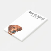 Rhodesian Ridgeback Liebhaber Post-it Klebezettel (angewinkelt)