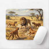 Rhodesian Ridgeback Löwenhund Kunst Mousepad (Mit Mouse)