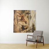Rhodesian Ridgeback Löwenhund Kunst Wandteppich (Beispiel (Horizontal))