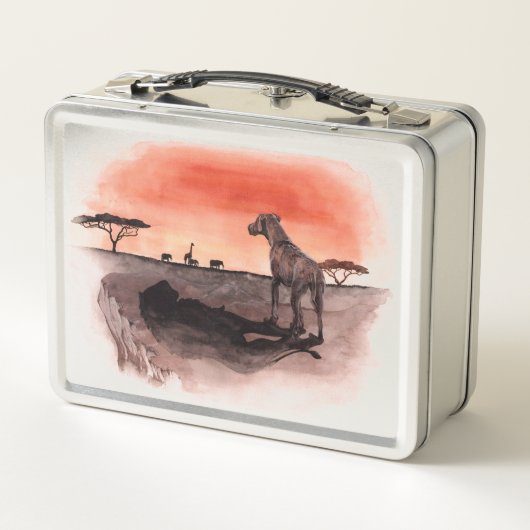 Rhodesian Ridgeback Lunch Box (Rückseite)
