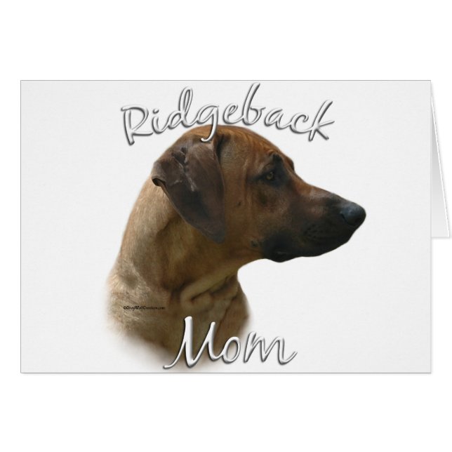Rhodesian Ridgeback Mama 2 (Vorderseite (Horizontal))