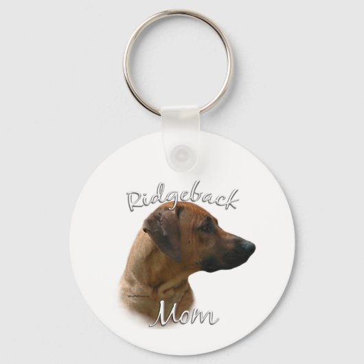 Rhodesian Ridgeback Mama 2 Schlüsselanhänger (Vorderseite)