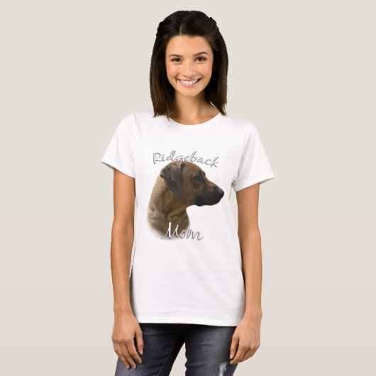 Rhodesian Ridgeback Mama 2 T-Shirt (Vorne ganz)