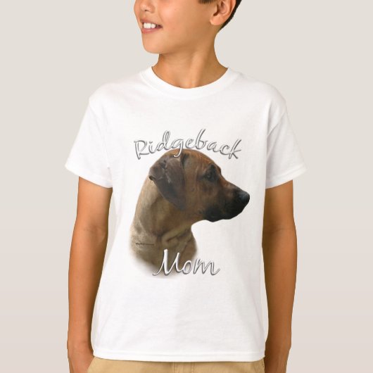 Rhodesian Ridgeback Mama 2 T-Shirt (Vorderseite)