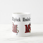 Rhodesian Ridgeback MAMA Geschenke Verwandlungstasse (Mittel)