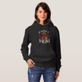 Rhodesian Ridgeback Mama, Hund Mama Hoodie (Vorne ganz)