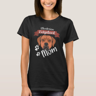 Rhodesian Ridgeback Mama, Hunde Mama T-Shirt