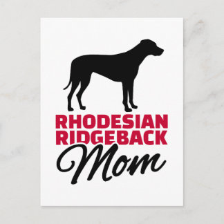 Rhodesian Ridgeback Mama Postkarte
