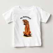 Rhodesian Ridgeback Manipulate Baby T-shirt (Vorderseite)