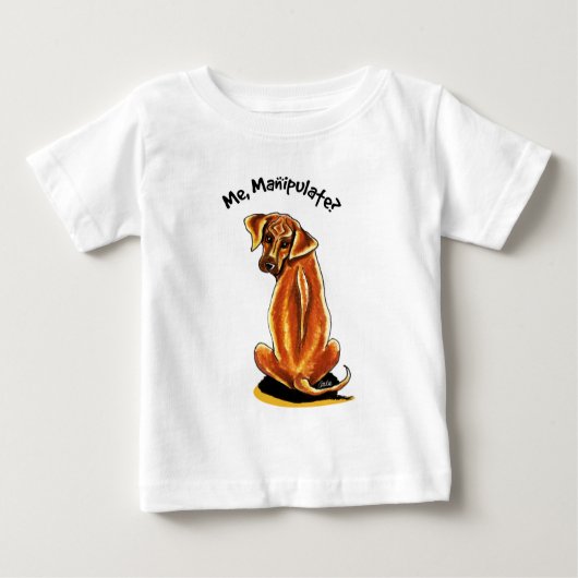 Rhodesian Ridgeback Manipulate Baby T-shirt (Vorderseite)