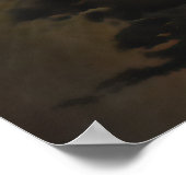 Rhodesian Ridgeback mit Löwe Poster (Ecke)