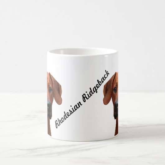Rhodesian Ridgeback mok Kaffeetasse (Mittel)