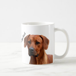 Rhodesian Ridgeback mok Kaffeetasse