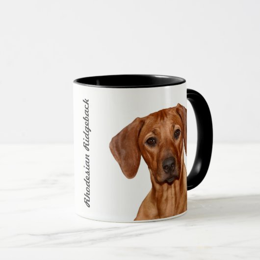 Rhodesian Ridgeback mok Tasse (VorderseiteRechts)